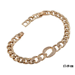 Bransoletka Xuping pozłacana 18k - MF38047