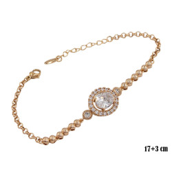 Bransoletka Xuping pozłacana 18k - MF36935