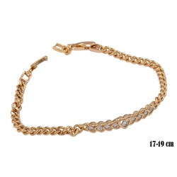 Bransoletka Xuping pozłacana 18k - MF38392