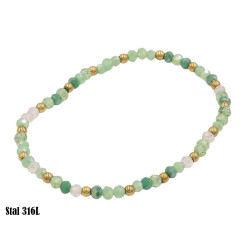 Bransoletka Stal 316L - MF37338-4