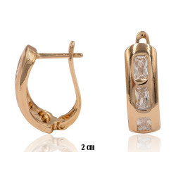 Kolczyki Xuping pozłacane 18k - MF38004-2