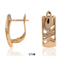 Kolczyki Xuping pozłacane 18k - MF36061