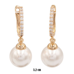 Kolczyki Xuping pozłacane 18k - MF38088
