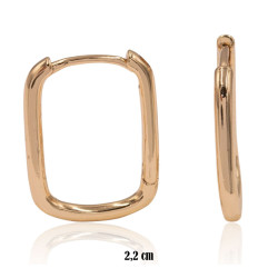 Kolczyki Xuping pozłacane 18k - MF38139