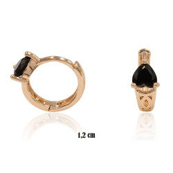 Kolczyki Xuping pozłacane 18k - MF38182