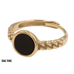 Pierścionek Xuping Stal 316L - MF36783