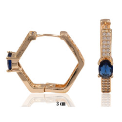Kolczyki Xuping pozłacane 18k - MF38240