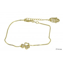 Bransoletka Xuping pozłacana 14k - MF8095