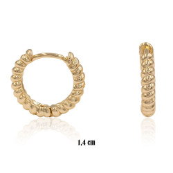 Kolczyki Xuping pozłacane 18k - MF36870
