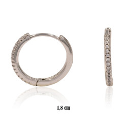 Kolczyki Xuping rodowane - MF36869