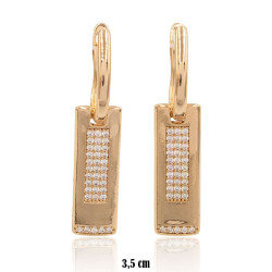 Kolczyki Xuping pozłacane 18k - MF36065