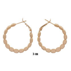 Kolczyki Xuping pozłacane 18k - MF38027