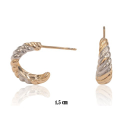 Kolczyki Xuping pozłacane 18k - MF38225