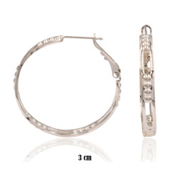 Kolczyki Xuping rodowane - MF38077