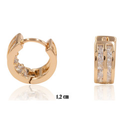 Kolczyki Xuping pozłacane 18k - MF18502