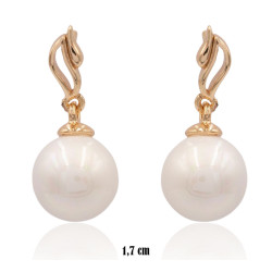 Kolczyki Xuping pozłacane 18k - MF33721