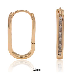 Kolczyki Xuping pozłacane 18k - MF36278