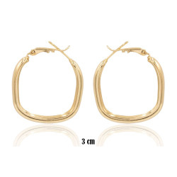 Kolczyki Xuping pozłacane 18k - MF36360