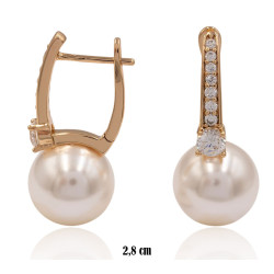 Kolczyki Xuping pozłacane 18k - MF36681