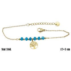 Bransoletka Xuping Stal 316L - MF33971-2P