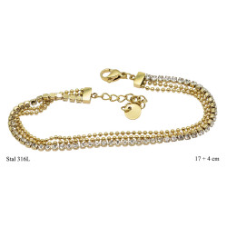 Bransoletka Xuping Stal 316L - MF38540