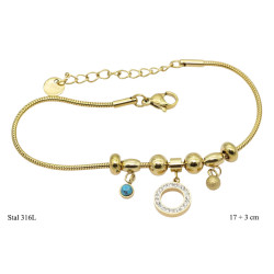 Bransoletka Xuping Stal 316L - MF38524
