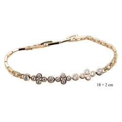 Bransoletka Xuping pozłacana 18k - MF38244