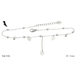 Bransoletka na kostkę Xuping Stal 316L - MF38547