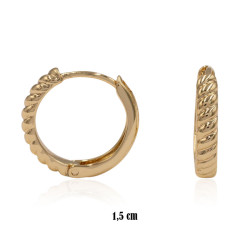 Kolczyki Xuping pozłacane 14k - MF38150