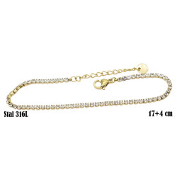 Bransoletka Xuping Stal 316L 14k - MF38504