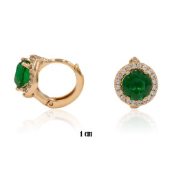 Kolczyki Xuping pozłacane 18k - MF38461-2