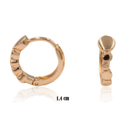 Kolczyki Xuping pozłacane 18k - MF38375