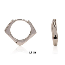 Kolczyki Xuping rodowane - MF38148