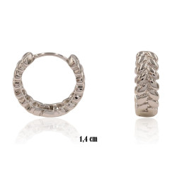 Kolczyki Xuping rodowane - MF38380