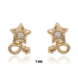 Kolczyki Xuping pozłacane 14k - MF38274