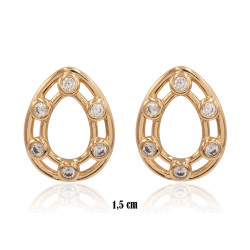 Kolczyki Xuping pozłacane 18k - MF38568