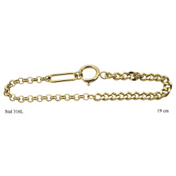 Bransoletka Xuping Stal 316L - MF38517