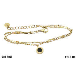 Bransoletka Xuping Stal 316L 14k - MF38520