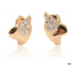 Kolczyki Xuping pozłacane 18k - MF13818