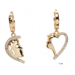 Kolczyki Xuping pozłacane 18k - MF17547