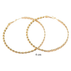 Kolczyki Xuping pozłacane 18k - MF38453