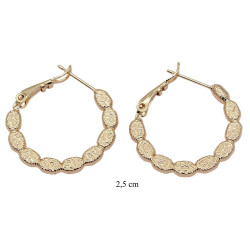 Kolczyki Xuping pozłacane 18k - MF38456