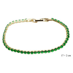 Bransoletka CM miedź pozłacane 14k - MF39080B