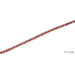 Bransoletka CM miedź pozłacane 14k - MF39080C
