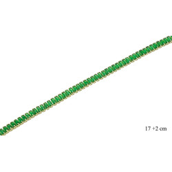 Bransoletka CM miedź pozłacane 14k - MF39107-1
