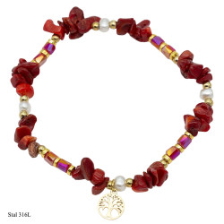Bransoletka Merebilo Stal 316L - MF31606FP