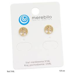 Kolczyki Merebilo Stal 316L - MF37492