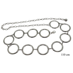 Pasek damski metalowy - MF39006S