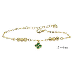 Bransoletka CM miedź pozłacana 14k - MF39066Z