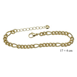 Bransoletka CM miedź pozłacana 14k - MF39058